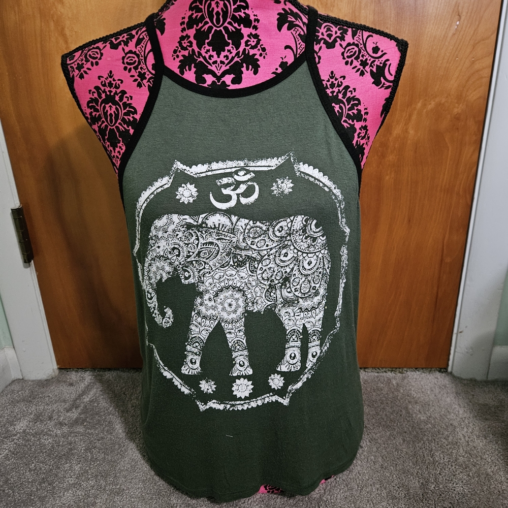 Charlotte Russe Olive Green Tank Top